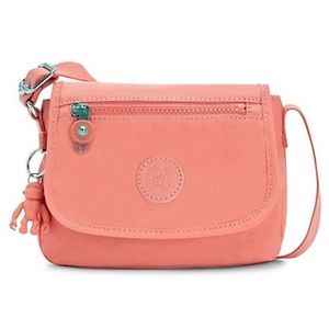 Kipling Sabian U Crossbody Nylon Bag Coral NWT
